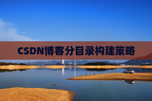 CSDN博客分目录构建策略