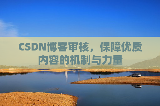 CSDN博客审核，保障优质内容的机制与力量